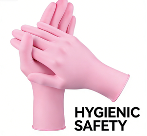 Gants en nitrile bleus jetables imperméables Micro-Touch sans poudre, épais, pour usage alimentaire, médical et en laboratoire, toutes saisons - Product Image 4