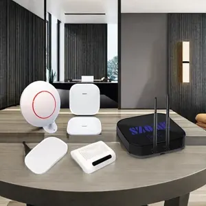 Ak-nw serisi Iot sensörü ev ağ Rj45 kutusu ağ kablosuz plastik yönlendirici muhafaza Wifi kutusu durumda elektronik cihaz için