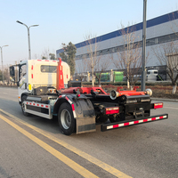 Camion benne à benne basculante électrique Shacman 4x2, 5 m³ de capacité, capacité de levage de 8 tonnes, 230 km d'autonomie, boîte de vitesses et moteur manuels