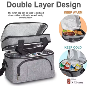 Bolsa Térmica Aislante para Alimentos, Fácil de Transportar, de Alta Calidad, para Gimnasio, Comida, Picnic, Almuerzo, Entrega de Comida - Product Image 3