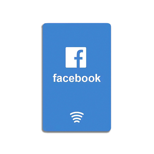 Tùy chỉnh 13.56MHz NFC Google đánh giá thẻ RFID chip Facebook Instagram linkedin Tripadvisor phương tiện truyền thông xã hội PVC thẻ kinh doanh - Product Image 3