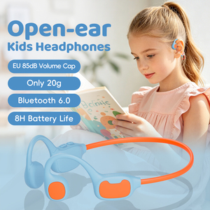 Écouteurs à Conduction Osseuse pour Enfants en Gros OEM, Casques à Conduction Aérienne, Écouteurs Ouverts, Écouteurs Bluetooth <span class=keywords><strong>Sans</strong></span> Fil pour l'Étude - Product Image 2
