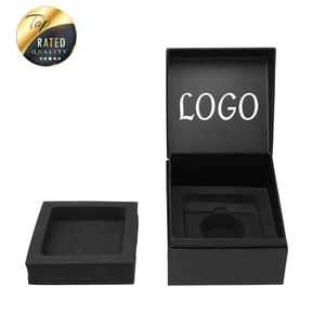 Caja <span class=keywords><strong>de</strong></span> reloj <span class=keywords><strong>de</strong></span> cartón <span class=keywords><strong>de</strong></span> papel negro cuadrada <span class=keywords><strong>de</strong></span> lujo personalizada, diseño <span class=keywords><strong>de</strong></span> logotipo, caja <span class=keywords><strong>de</strong></span> reloj con imán <span class=keywords><strong>de</strong></span> cuero <span class=keywords><strong>de</strong></span> embalaje <span class=keywords><strong>de</strong></span> lujo para hombres y mujeres - Product Image 2