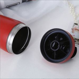 Factory Custom Logo Bpa Free Eco-Friendly Food Grade Protein Insulated Bullet Shape Lid <b>Shaker</b> <b>Bottles</b> Sport Gym Stainless Steel - Product Image 3