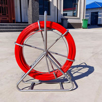 Prix d'usine – Tige de guidage en fibre de verre (FRP) pour câbles, 4-16 mm, pour conduits et gaines, outil de tirage de fils