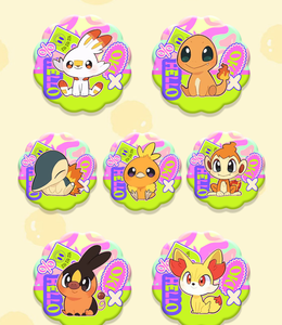 YQ Aimants de réfrigérateur en acrylique populaires et rares, thème Anime japonais Pokémon, Boîtes mystères mignonnes, Jouets de collection, Boîte booster de fan art mignonne, Cadeau - Product Image 4