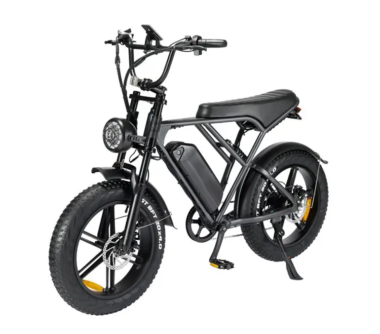 2023 새로운 모델 48v 1000w 750W 전기 자전거 전자 자전거 지방 타이어 초퍼 전기 자전거 오토바이