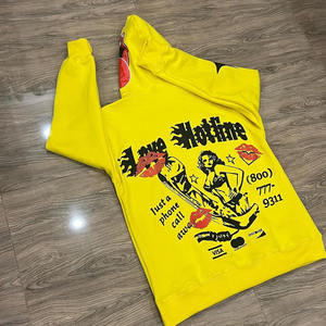 Sudaderas con capucha con impresión personalizada para hombre, Sudadera con capucha y diseño de logotipo personalizado de primera calidad para hombre, sudaderas con capucha con servicio OEM para hombre - Product Image 4