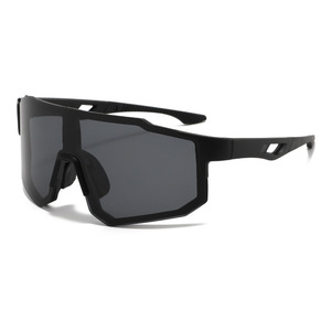 Sports Sunglasses PC <b>Frame</b> UV400 <b>Large</b> <b>Frame</b> Cycling Fishing Driving Glasses <b>Black</b> - Product Image 5
