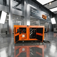 Groupe électrogène diesel insonorisé Weichai 100 kVA triphasé 4 fils pour utilisation en tour de télécommunication