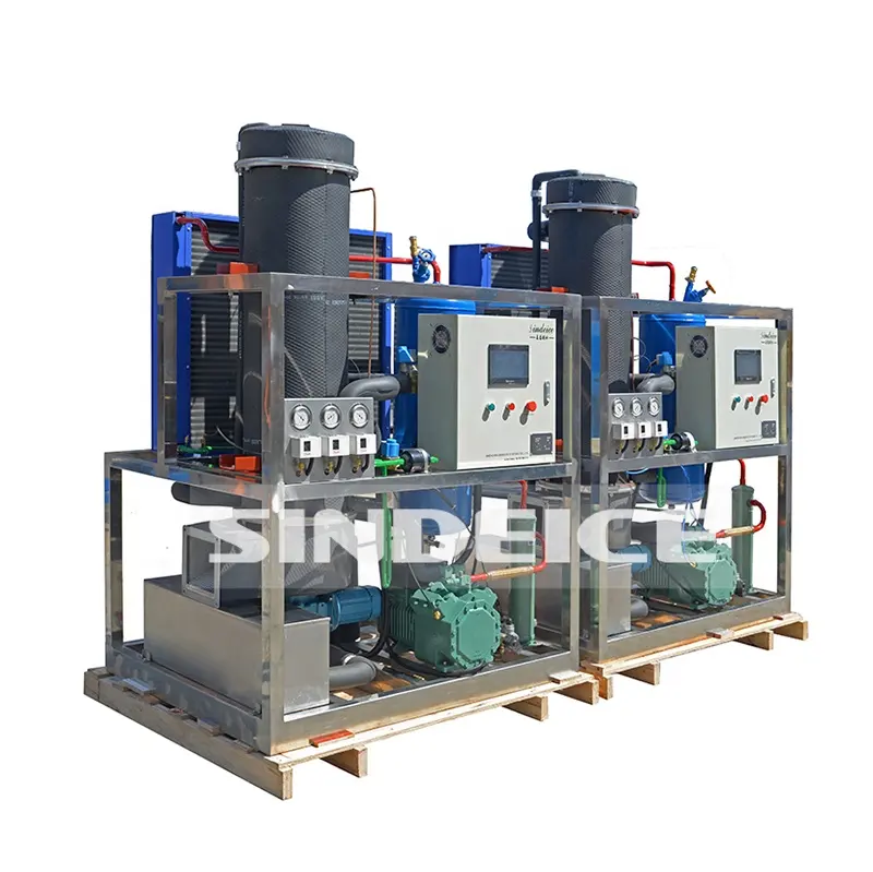 SINDEICE Chine Top Commercial 1 tonne Ice Tube Maker/Commercial Tube Ice Making Machine Comestible