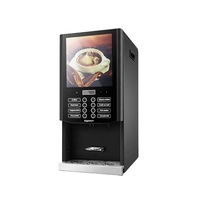 Machine à café entièrement automatique Sapoe pour usage commercial avec distributeur de café expresso, latte, mocha, cappuccino et autres mélanges
