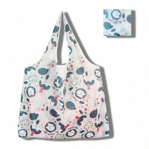 Design Custom Portable <b>Folding</b> Shopping <b>Bags</b> Are Reusable and Eco-friendly Polyester Storage <b>Bags</b> - Product Image 4