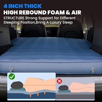 Matelas gonflable pour voiture Tesla, directement de l'usine, texture premium, résistant à la pression, anti-affaissement, léger et portable