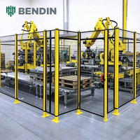 Barrière de sécurité fonctionnelle pour robots industriels, clôture de protection pour machines et applications en usine/atelier