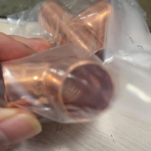 OEM <span class=keywords><strong>3</strong></span> 웨이 구리 티 동일 TP2 배관 냉동 및 HVAC 시스템을 위한 매끄러운 표면 파이프 피팅 - Product Image 6