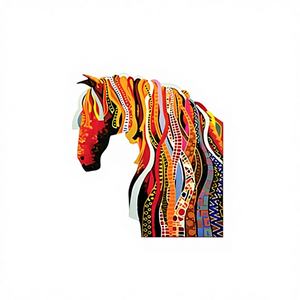 Impresiones en Lienzo a Todo Color de Gran Formato, Estilo Moderno, Decoración del Hogar, Tamaño Personalizado, Función de Colgado VN - Product Image 1