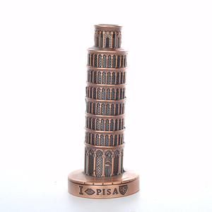Décoration de la tour penchée de Pise Italie européenne Landmark Big <span class=keywords><strong>Ben</strong></span> UK. Décoration artisanale en alliage de zinc Souvenir touristique - Product Image 4