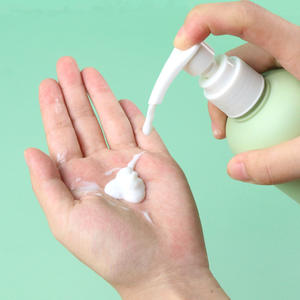 Confezione cosmetica Eco Friendly 200ml 280ml 400ml 500ml vuota HDPE bottiglia di colore verde smerigliato - Product Image 3