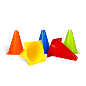 Conos de Tráfico de Plástico de 7 Pulgadas al por Mayor, Conos Marcadores de Agilidad para Entrenamiento Deportivo, Conos de Práctica de Patinaje, Conos de Señalización Vial - Product Image 4