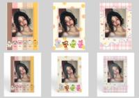 Cadre photo en acrylique de 3 pouces en gros, motif imprimé UV personnalisé, design créatif DIY pour la décoration de bureau/maison