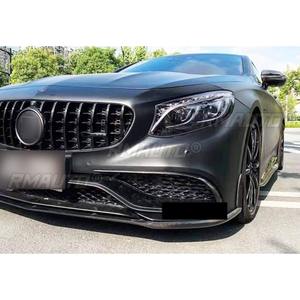 Kit de Carrocería de Fibra de Carbono Real para Mercedes Benz Clase S COUPE W217 S63 BR 2014-2017, Difusor Lateral para Parachoques Delantero - Product Image 5
