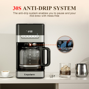 Empstorm <strong>Best</strong> <strong>Supplier</strong> Commercial Prices Glass Pot Electric 120v Drip Coffee Machine Americano 12 Cups Coffee Maker in Stock - Product Image 2