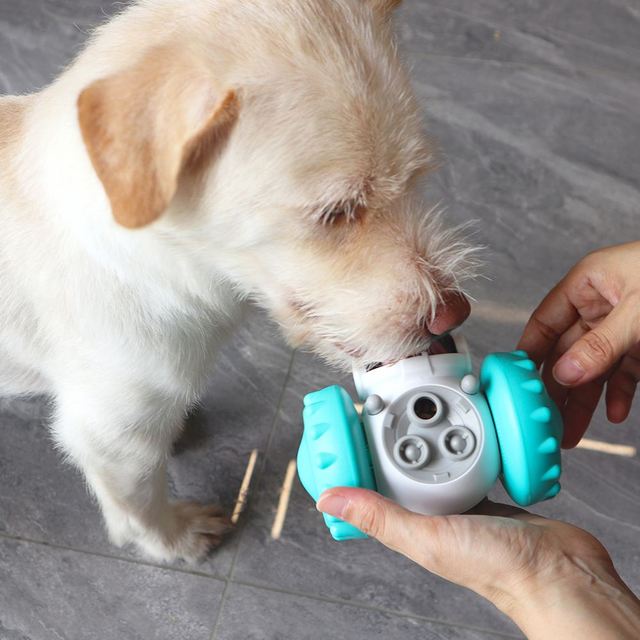 Toy Robot Slow Feed Pet Toy New Design Hot Pet Leaky Toy Suitable for Cats and Dogs