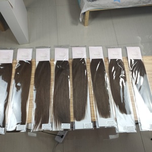 จัสมินบิวตี้ ขายส่ง ต่อผมแท้แบบมองไม่เห็น ขนาด 18-22 นิ้ว น้ำหนัก 100 กรัม ต่อผมแท้แบบเส้น ต่อผมแบบเครื่องจักร - Product Image 2