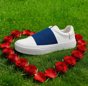 Chaussures de sport pour hommes de luxe blanches de qualité supérieure - Marque de chaussures de sport pour hommes en cuir véritable Walking Style GC - Product Image 2