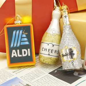 ของตกแต่งคริสต์มาสแบบแขวน แก้วใสสำหรับเป็นของขวัญเชิงพาณิชย์  ชุดของตกแต่งคริสต์มาสหลากหลายแบบ - Product Image 2