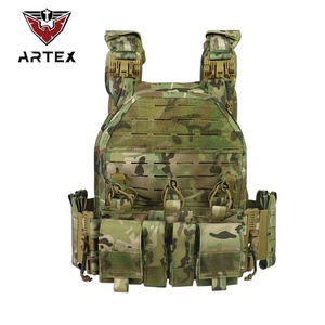 Chaleco Táctico Personalizado Artex, Chaleco Táctico Molle, Uniforme de Combate de Entrenamiento, Estilo Camuflaje para Exteriores, Portaplacas para Hombre - Product Image 1