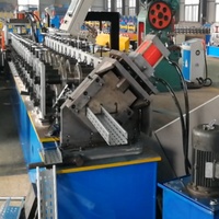 Machine de profilage à grande vitesse pour planches d'échafaudage en acier et plateaux de câbles, avec écran tactile PRO PLC, 65KW