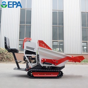 New Mini <b>Dumper</b> 500kg Diesel Gasoline Crawler Mini <b>Dumper</b> - Product Image 1