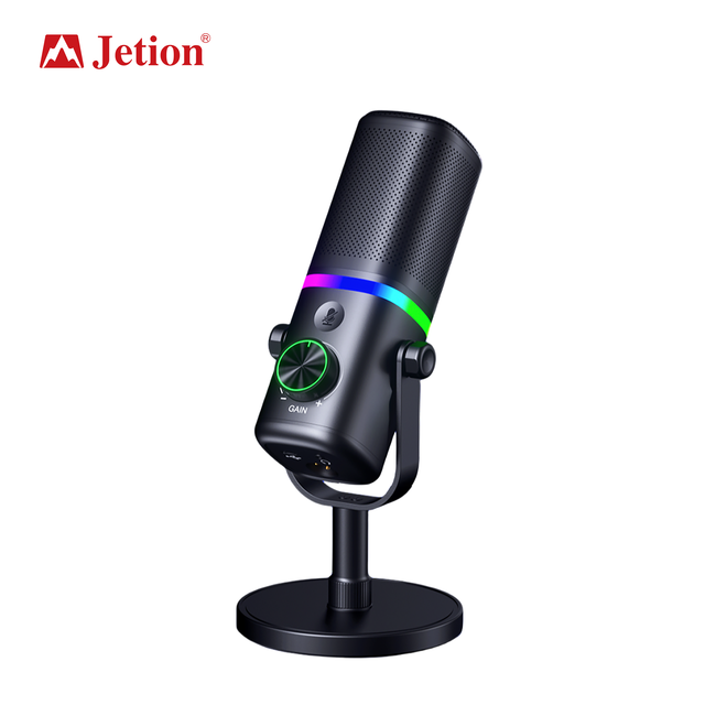 PJT-DMK2140 Dynamic Wired Microphone for Laptop-Professional Noise Cancelling Lightweight Portable for Live Streaming