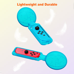 Contrôleurs Maracas Accessoires de jeu de fête vibrants Amusement familial multijoueur Parfait pour les jeux de danse et de rythme pour les consoles Switch - Product Image 3