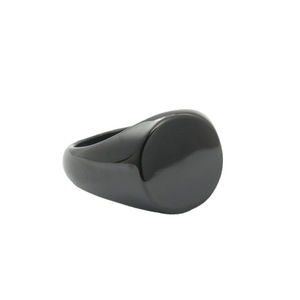 Men's <b>Titanium</b> Steel Round <b>Ring</b> Silver Gold <b>Black</b> Geometric Design Gift Jewelry 280627 - Product Image 4