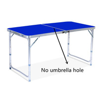 Table de camping pliante super légère, ensemble table et chaises pour barbecue, table pliante en plastique réglable en hauteur pour la maison