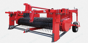 Récolteuse de haricots à 4 rangs à haute productivité et robuste, tractée par un tracteur, 4BYH-2.6, machine de traction pour ferme commerciale de soja - Product Image 6