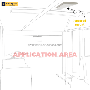 Chenghui Auto Part EC42 <span class=keywords><strong>Bus</strong></span> Coach LED Lámpara de techo interior Personalización de fábrica original Pantalla de autobús - Product Image 4