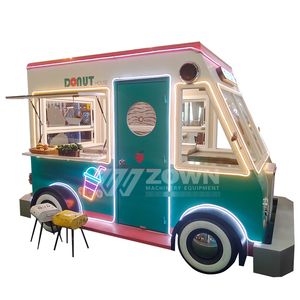 Best Selling Electric Mobile Food Truck Trailer Multifunctional Food Cart Customizable Color Size for Fast Food Coffee <b>Ice</b> Cream - Product Image 6