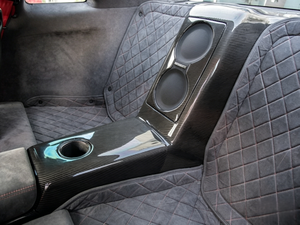 Garniture de porte-gobelet en fibre de carbone sèche pour Nissan GT-R R35 2008-2016 - Product Image 5