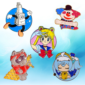 Broches en métal personnalisées, badges d'anime, badges à dos souple, épingles en métal personnalisées de haute qualité, cadeaux promotionnels - Product Image 5