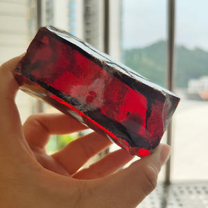 พลอยโกเมนสังเคราะห์แบบหยาบคิวบิกเซอร์โคเนียแบบไม่เจียระไนหยาบสำหรับทำเครื่องประดับ - Product Image 6