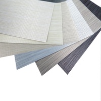 Tissu occultant à double couche intégré, fonction jour/nuit, tissu respirant, 100% occultant, protection UV, flexibilité libre, vente en gros de tissu pour stores zébrés