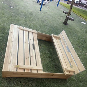 Jouets en bois pour enfants <span class=keywords><strong>Bac</strong></span> <span class=keywords><strong>à</strong></span> <span class=keywords><strong>sable</strong></span> extérieur <span class=keywords><strong>avec</strong></span> <span class=keywords><strong>couvercle</strong></span> pliant pour enfants <span class=keywords><strong>à</strong></span> vendre - Product Image 4