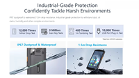 Smartphone PDA robuste Ct58c, terminal de données mobile industriel NFC