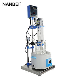 Glass Reactor for Sale <strong>Chemical</strong> Reactor Mixing 1L Stainless Steel Jacketed Distillation System for <strong>Laboratory</strong> Use - Product Image 4