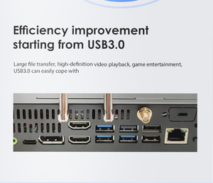 Nouvelle mémoire INGSCREEN DDR4, SSD M2, transmission haute vitesse, interface USB 3.2 type C, connectivité multiple, mini PC - Product Image 3