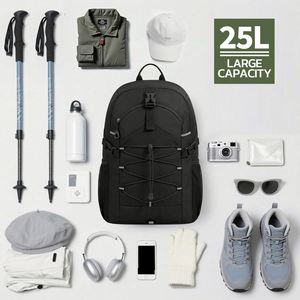 Sac à dos de randonnée et de voyage pour hommes et femmes, 25L, petit, léger, imperméable, pour le camping en plein air, avec système d'hydratation, pour le sport - Product Image 6